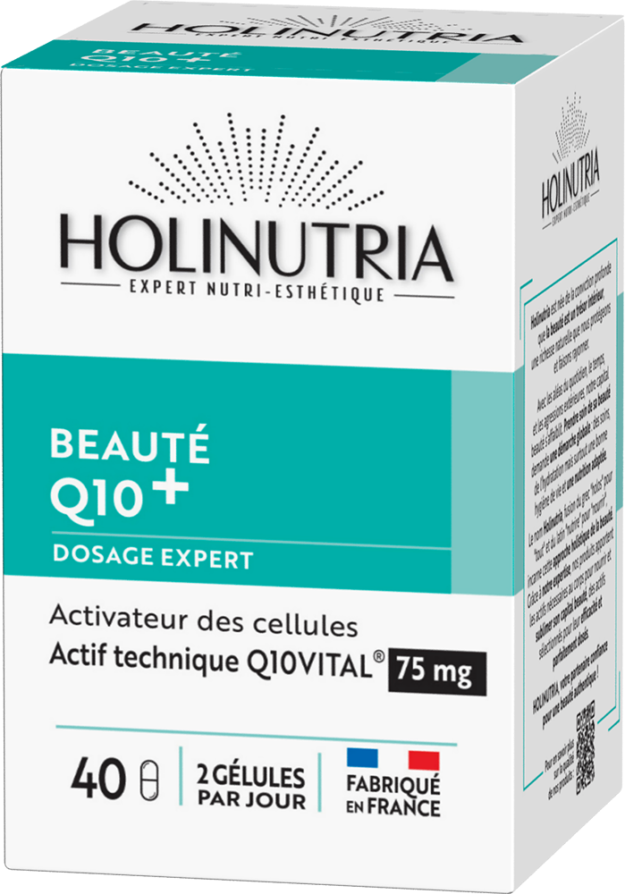 coenzyme Q10 Q10+ : complement alimentaire beauté Holinutria