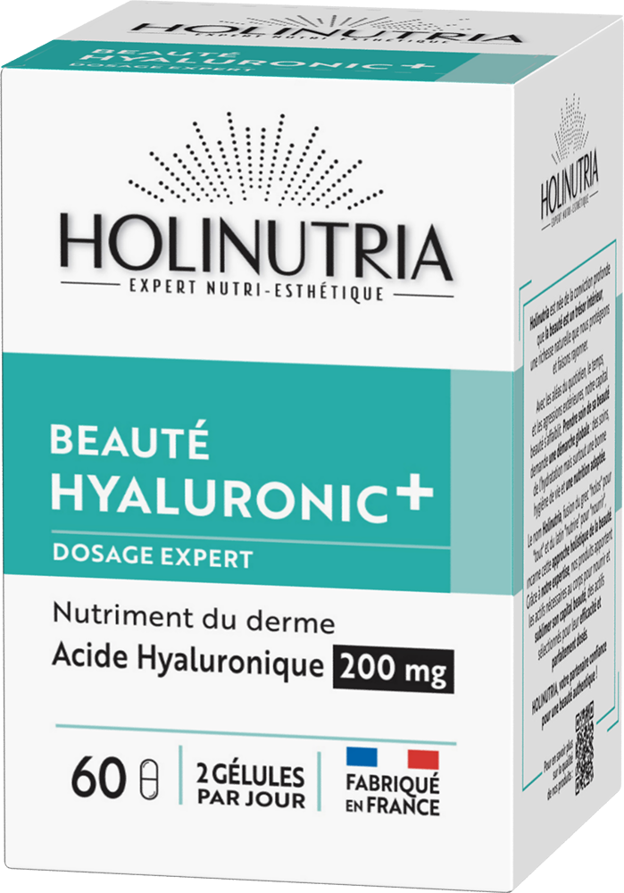 complément alimentaire beauté : acide hyaluronique Hyaluronic+ Holinutria